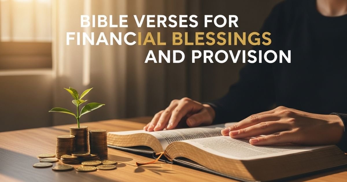 Bible Verses for Financial Blessings and Provision
