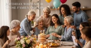 Birthday Wishes for Close Family Friends
