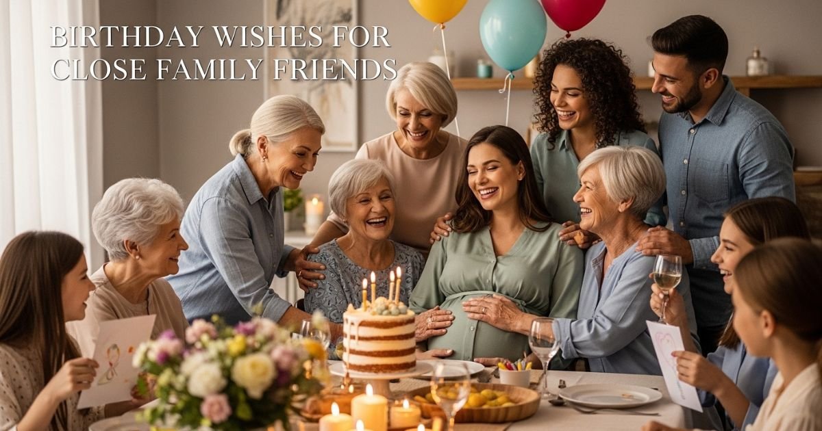 Birthday Wishes for Close Family Friends