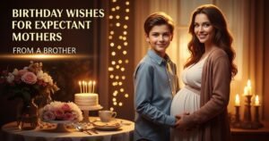 Birthday Wishes for Expectant Mothers From Brother