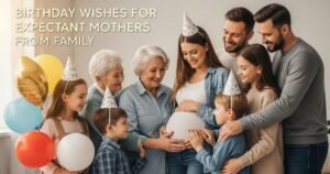 Birthday Wishes for Expectant Mothers From Family