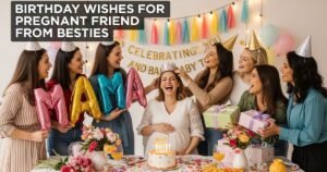 Birthday Wishes for Pregnant Friend from Besties
