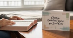 Christian Birthday Prayers for Loved Ones