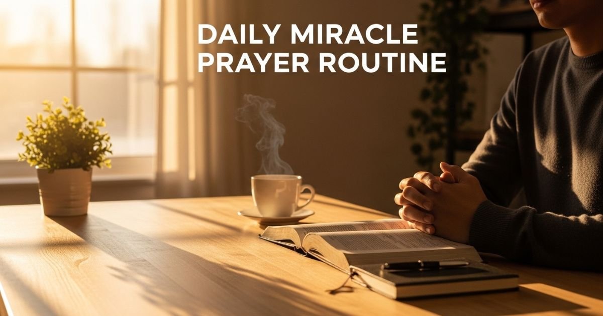 Daily Miracle Prayer Routine