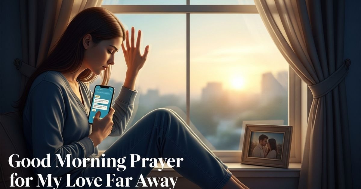 Good Morning Prayer for My Love Far Away