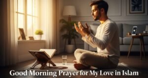Good Morning Prayer for My Love in Islam