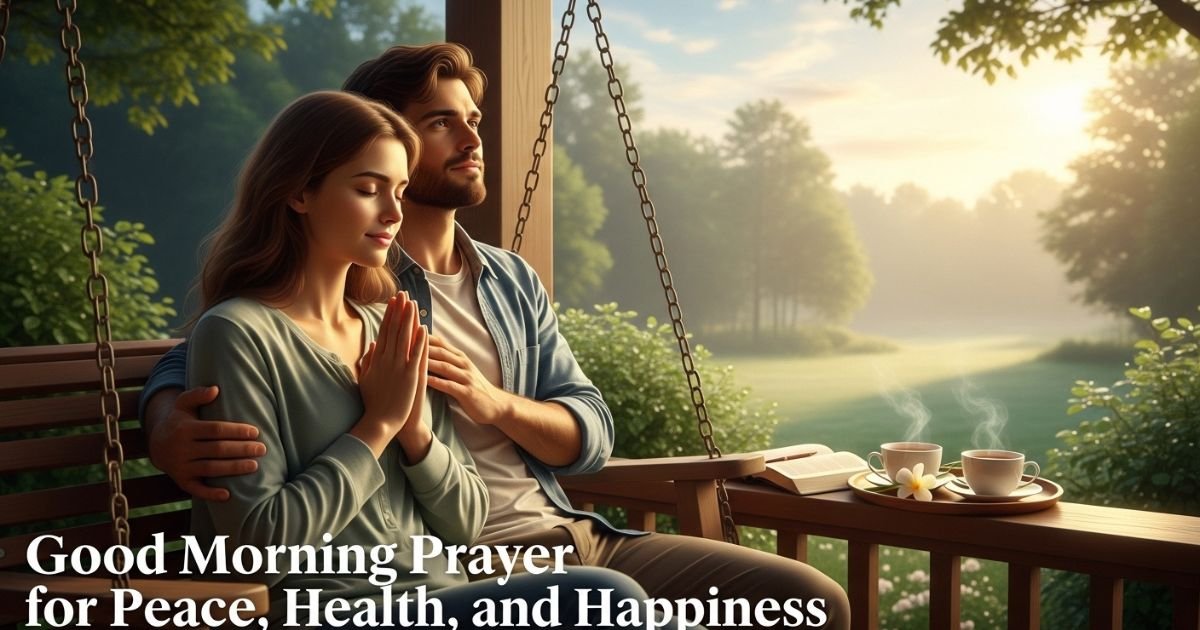 Good Morning Prayer for Peace, Health, and Happiness
