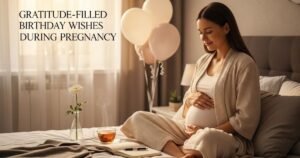 Gratitude-Filled Birthday Wishes During Pregnancy