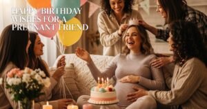 Happy Birthday Wishes for Pregnant Friend