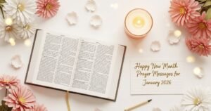 Happy New Month Prayer Messages for January 2026