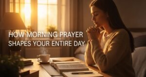 How Morning Prayer Shapes Your Entire Day