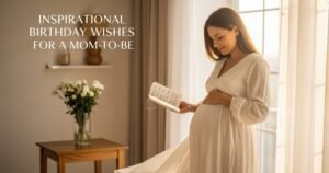Inspirational Birthday Wishes for a Mom-to-Be