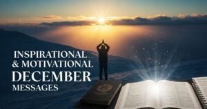 Inspirational & Motivational December Messages