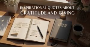 Inspirational Quotes About Gratitude and Giving