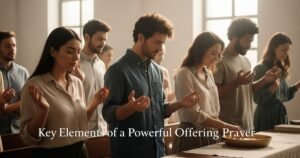 Key Elements of a Powerful Offering Prayer