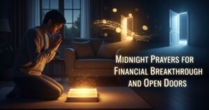 Midnight Prayers for Financial Breakthrough and Open Doors