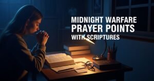 Midnight Warfare Prayer Points With Scriptures