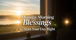 Monday Morning Blessings to Start Your Day Right