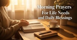 Morning Prayers for Life Needs and Daily Blessings