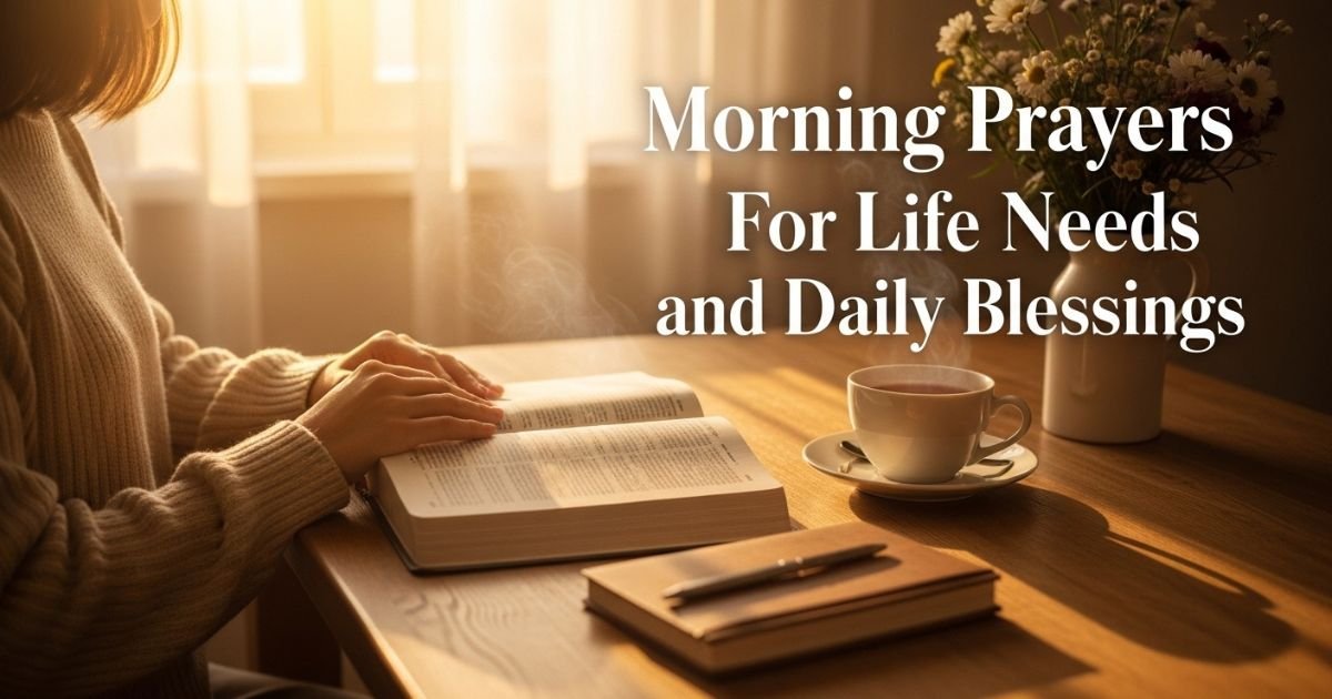 Morning Prayers for Life Needs and Daily Blessings
