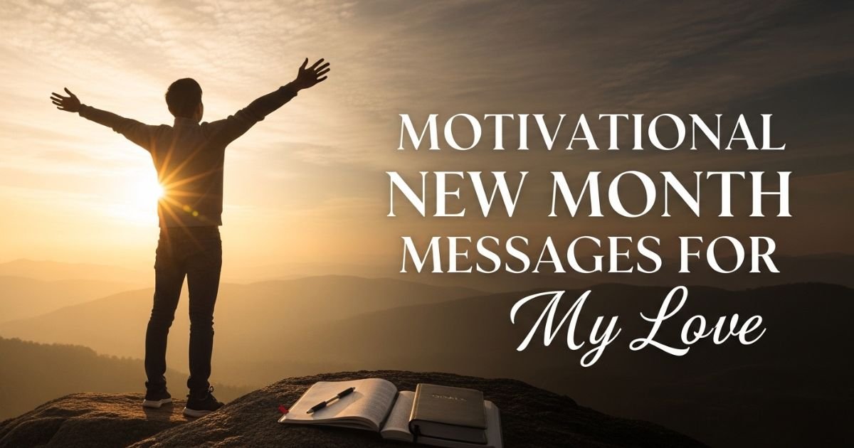 Motivational New Month Messages for My Love