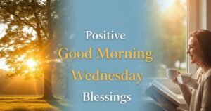 Positive Good Morning Wednesday Blessings