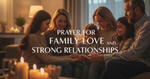 Prayer for Family Love and Strong Relationships