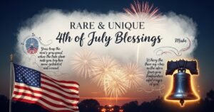 Rare & Unique 4th of July Blessings