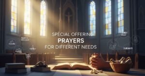 Special Offering Prayers for Different Needs
