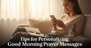 Tips for Personalizing Good Morning Prayer Messages