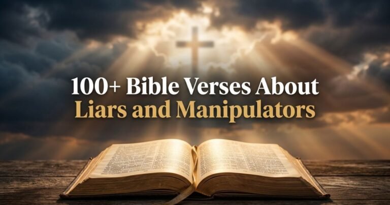 100+ Bible Verses About Liars and Manipulators
