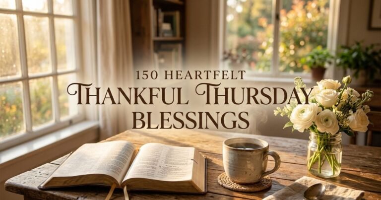150 Heartfelt Thankful Thursday Blessings