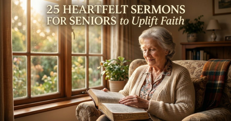 25 Heartfelt Sermons for Seniors to Uplift Faith