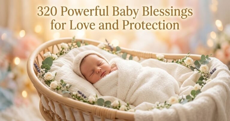 320 Powerful Baby Blessings for Love and Protection
