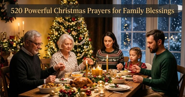 520 Powerful Christmas Prayers for Family Blessings