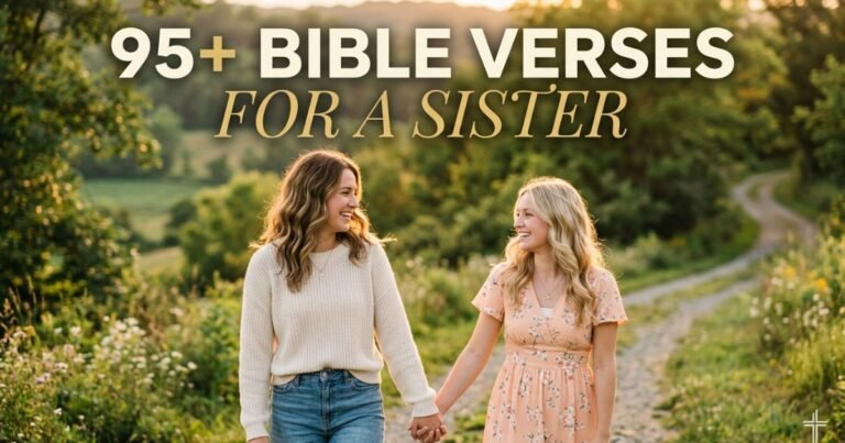 95+ Bible Verses For A Sister