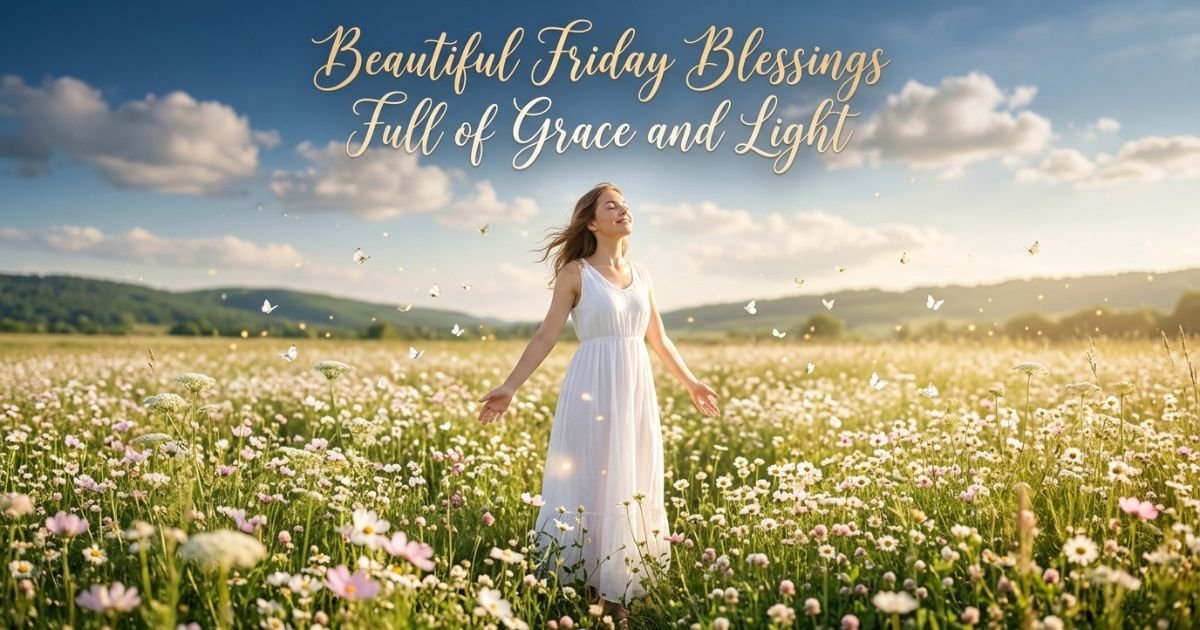 Beautiful Friday Blessings Full of Grace and Light
