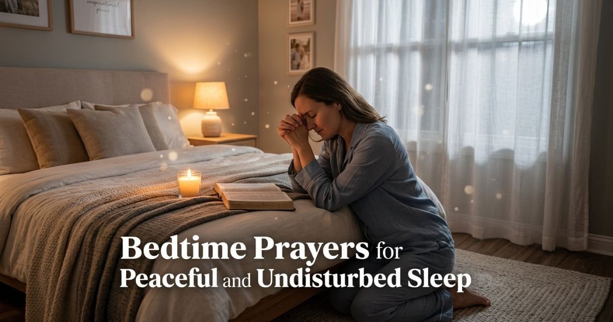Bedtime Prayers for Peaceful and Undisturbed Sleep