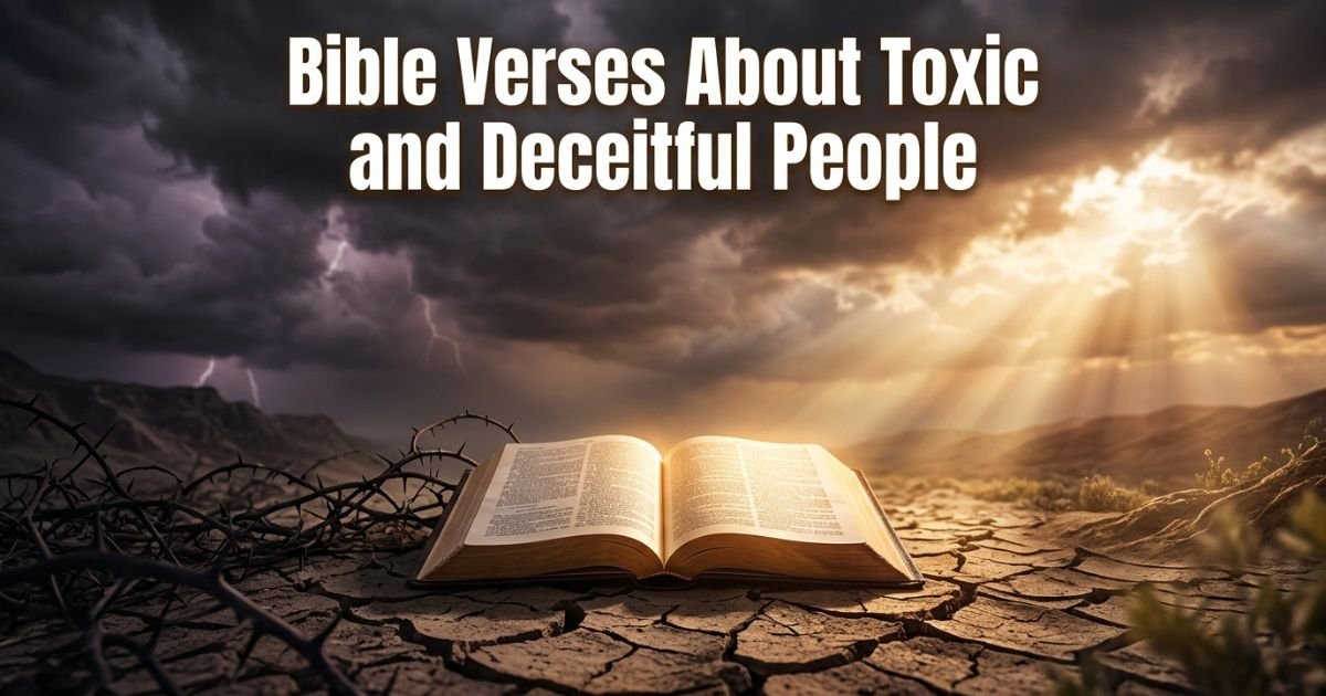 Bible Verses About Toxic and Deceitful People