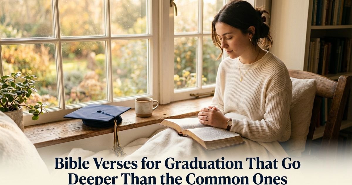 Bible Verses for Graduation That Go Deeper Than the Common Ones