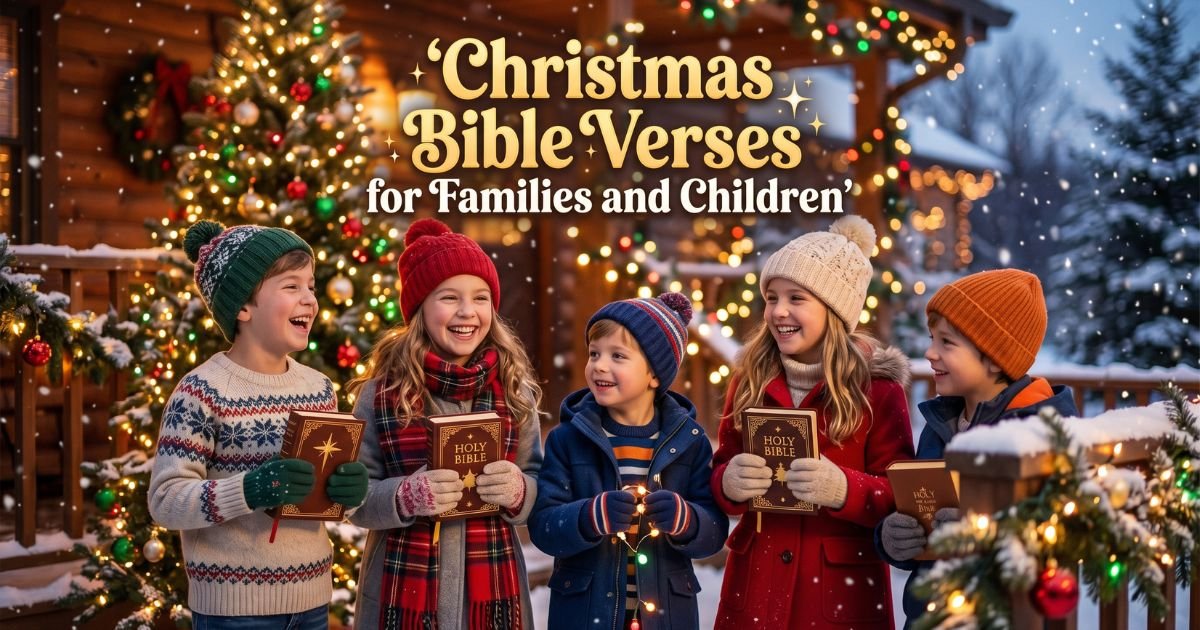 Christmas Bible Verses for Families and Children