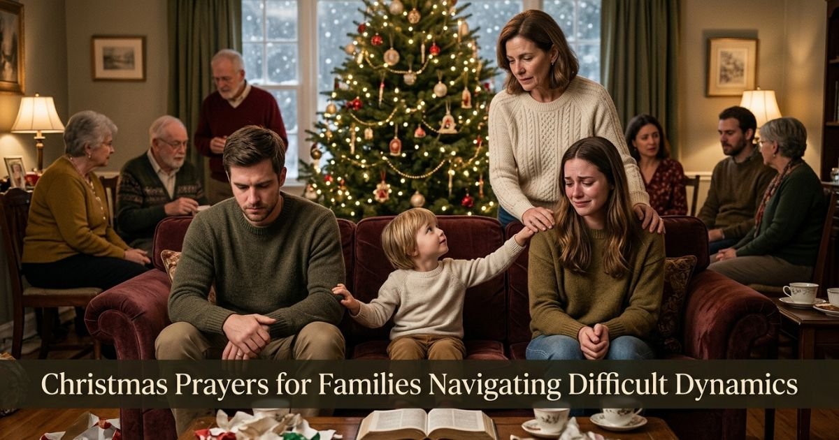 Christmas Prayers for Families Navigating Difficult Dynamics