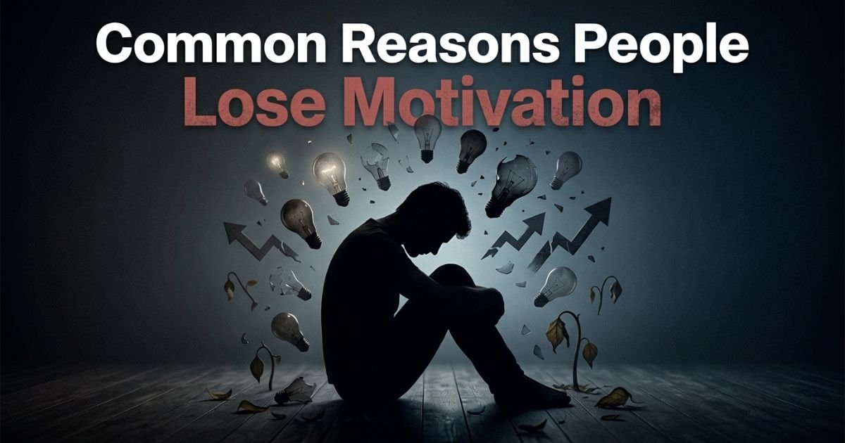 Common Reasons People Lose Motivation