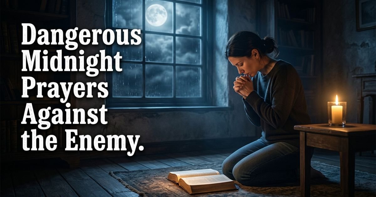 Dangerous Midnight Prayers Against the Enemy