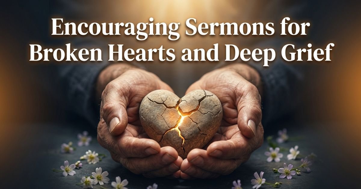 Encouraging Sermons for Broken Hearts and Deep Grief