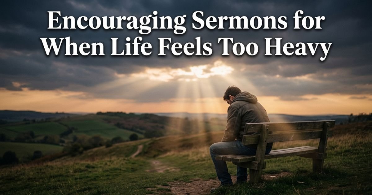 Encouraging Sermons for When Life Feels Too Heavy