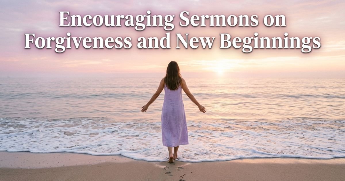 Encouraging Sermons on Forgiveness and New Beginnings