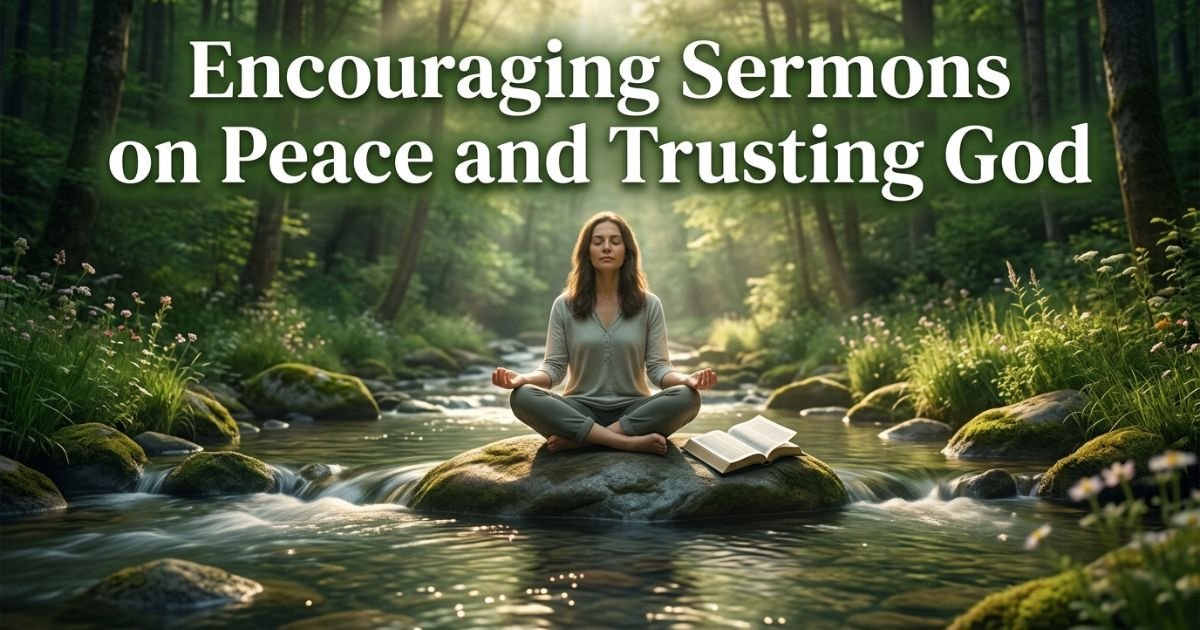 Encouraging Sermons on Peace and Trusting God