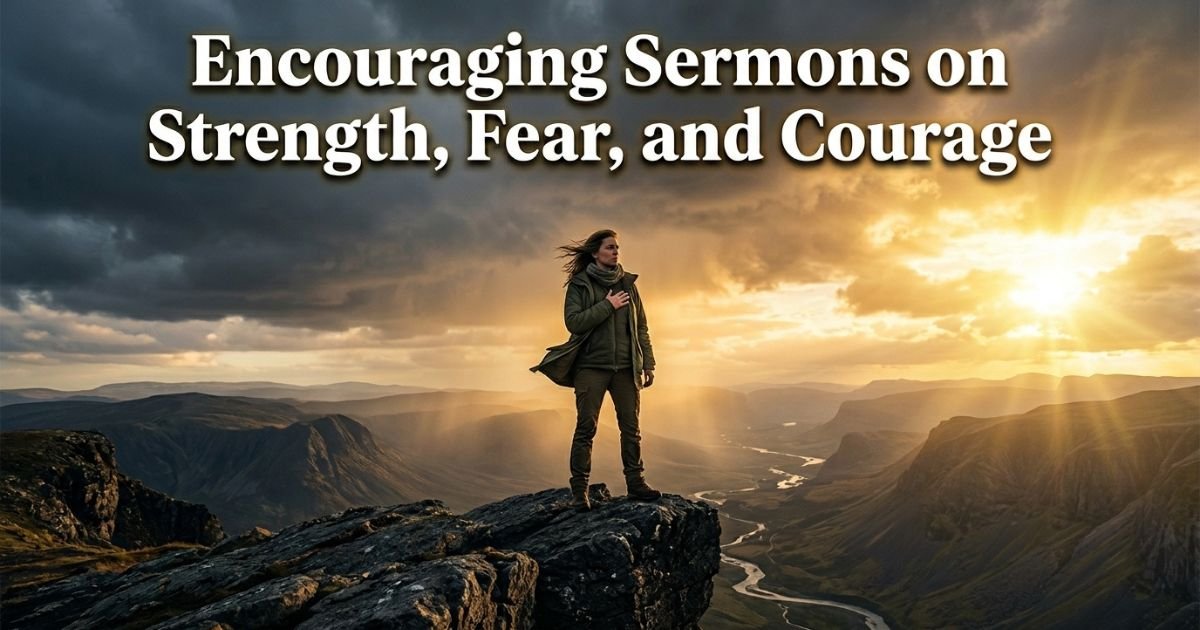 Encouraging Sermons on Strength, Fear, and Courage