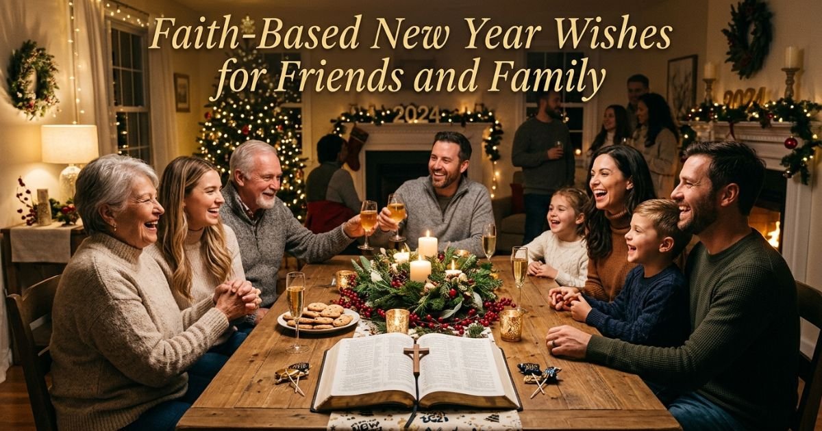 Faith-Based New Year Wishes for Friends and Family